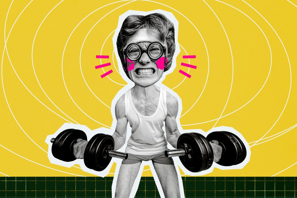 Composite photo collage of serious young sportsman pump biceps hold heavy dumbbell effort bodybuilding isolated on painted background | Calorie Computer Composite photo collage of serious young sportsman pump biceps hold heavy dumbbell effort bodybuilding isolated on painted background